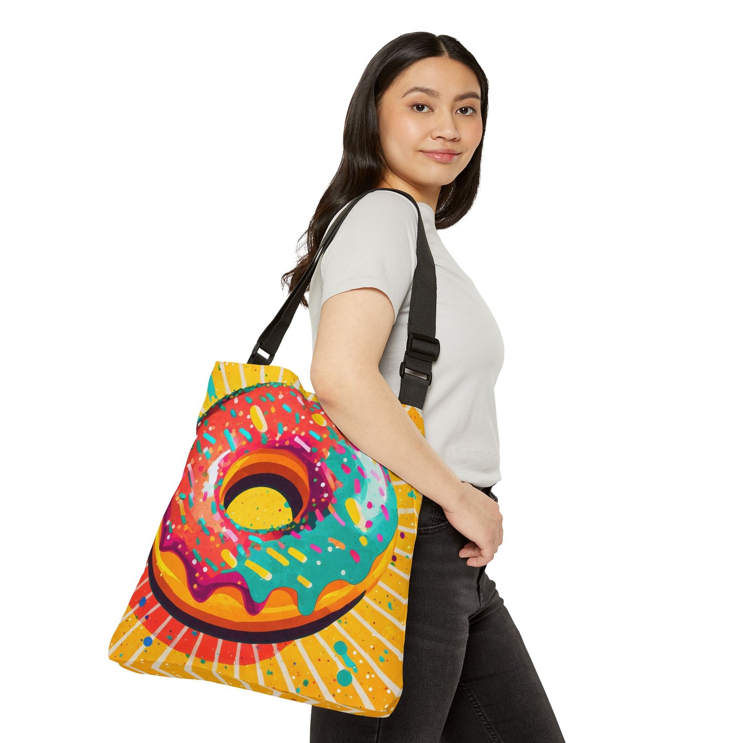 Doughnut Adjustable Tote Bag