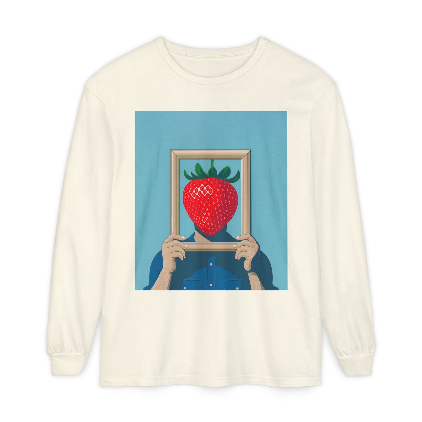 Surreal Strawberry Long Sleeve Tee