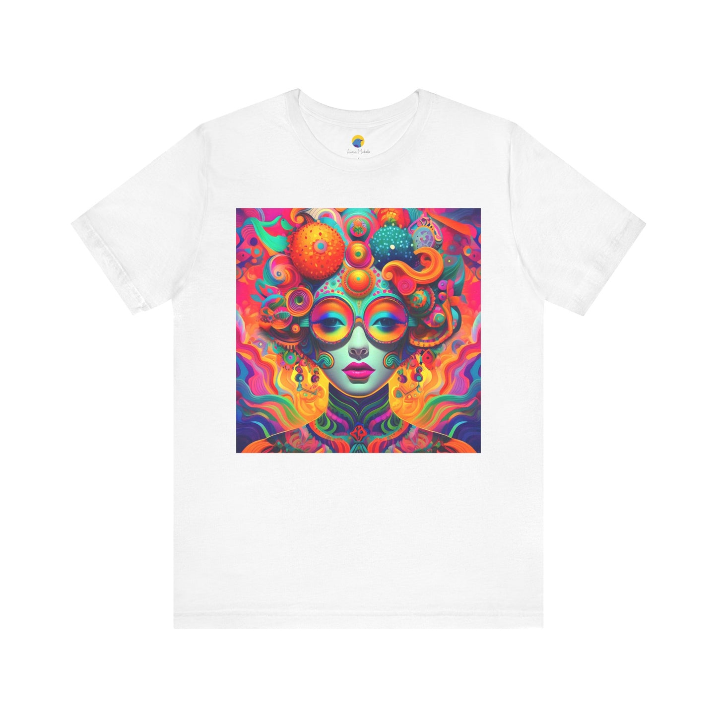 Psychedelic Bubble Girl Short Sleeve Tee