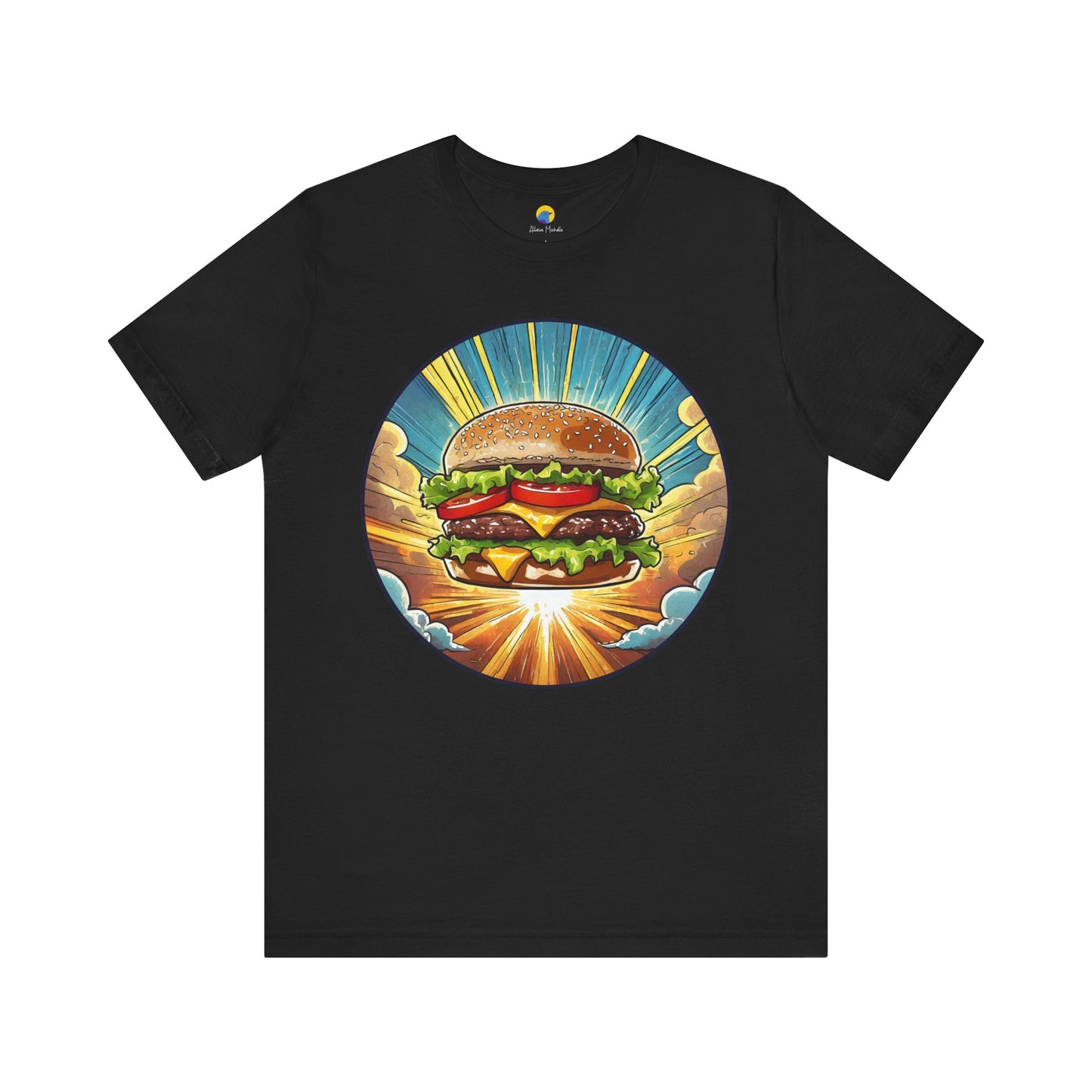 Heroic Hamburger Short Sleeve Tee
