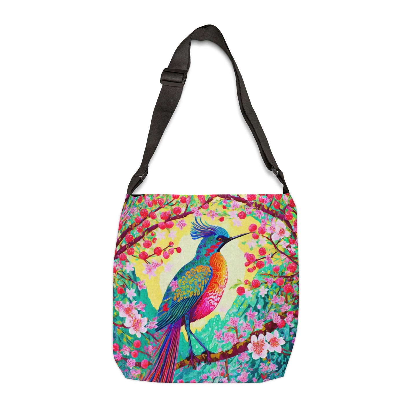 Fancy Bluebird Adjustable Tote Bag