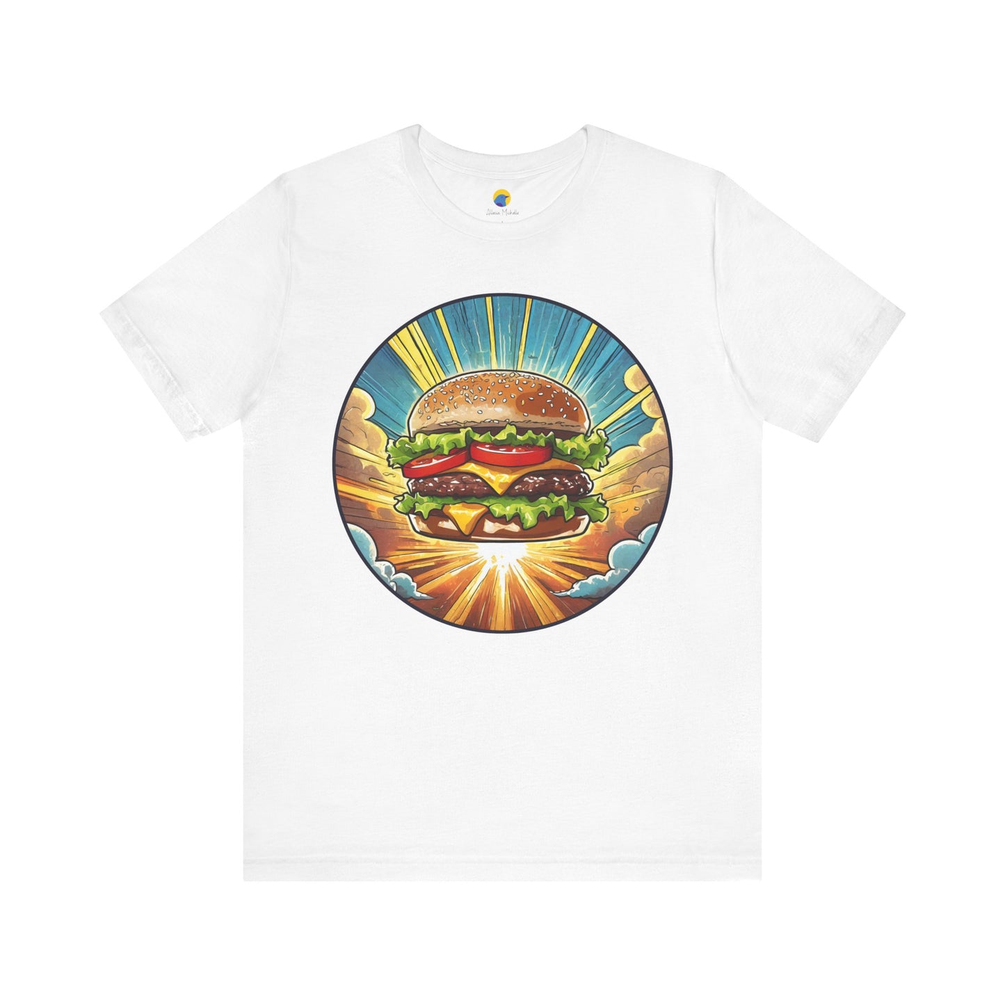 Heroic Hamburger Short Sleeve Tee