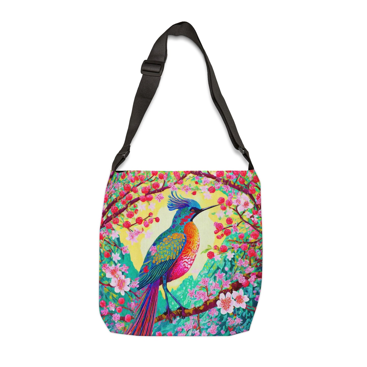 Fancy Bluebird Adjustable Tote Bag
