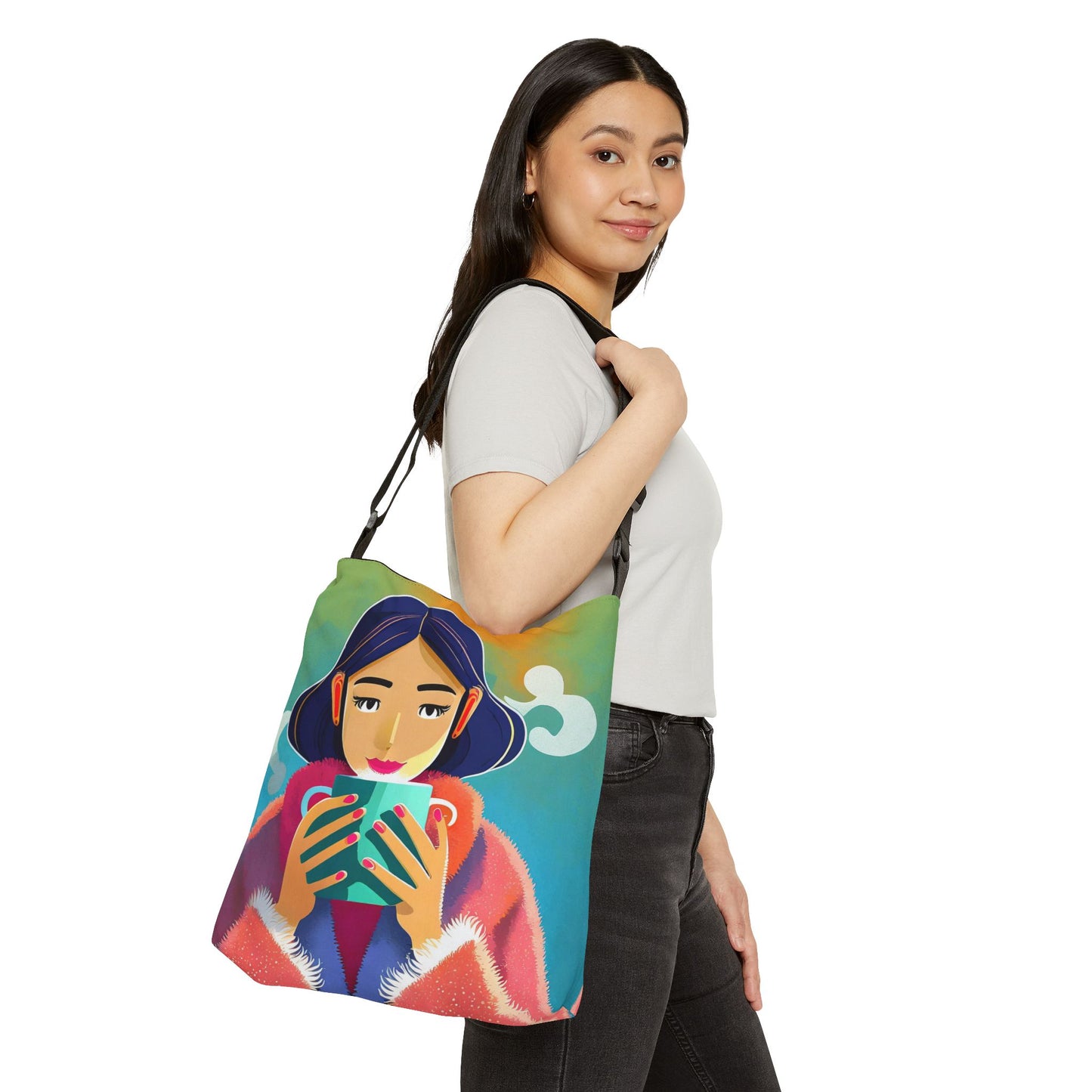 Comfy Cozy Adjustable Tote Bag