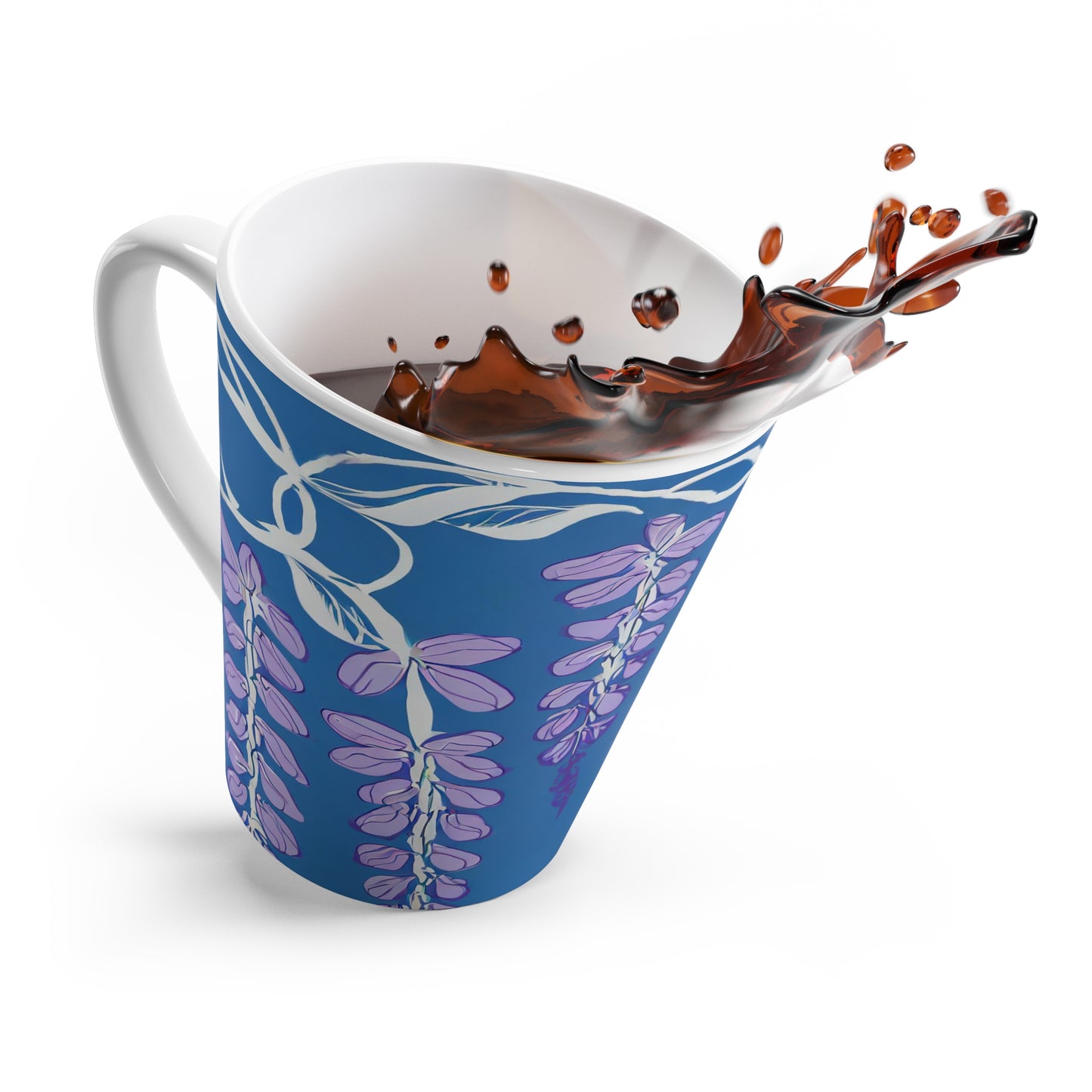 Wisteria Latte Mug