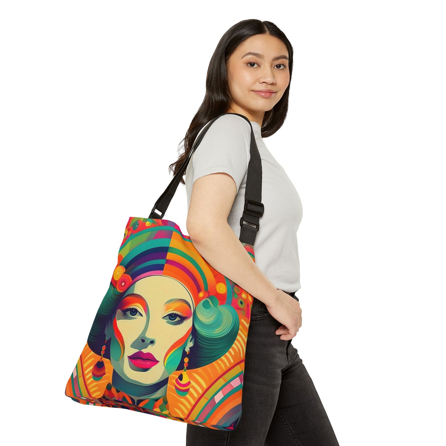 Art Nouveau Adjustable Tote Bag