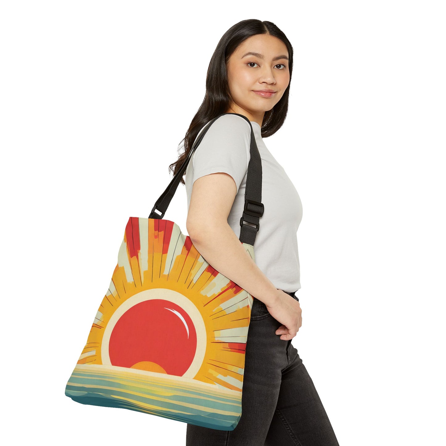 Warm Sun Adjustable Tote Bag