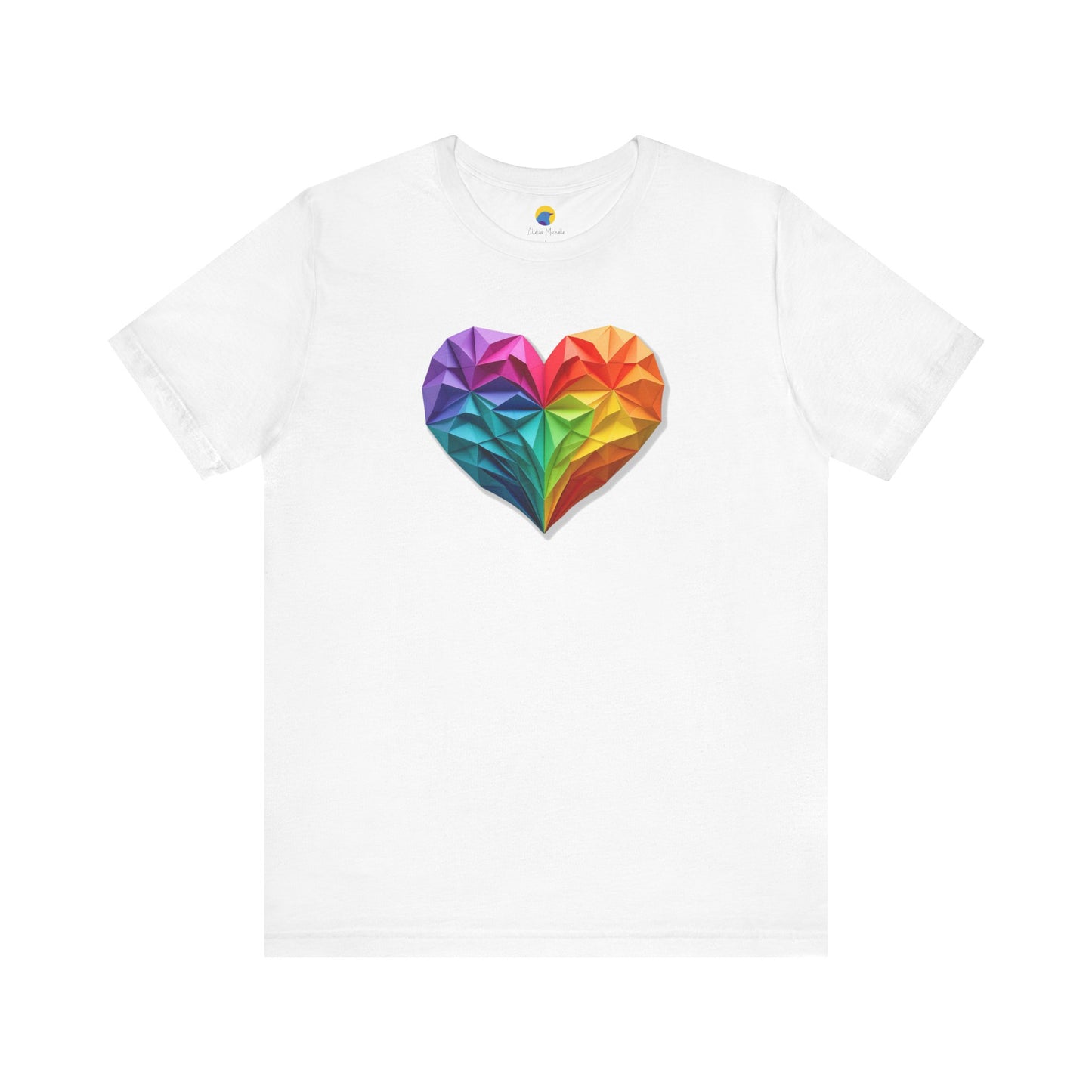 Origami Heart Short Sleeve Tee