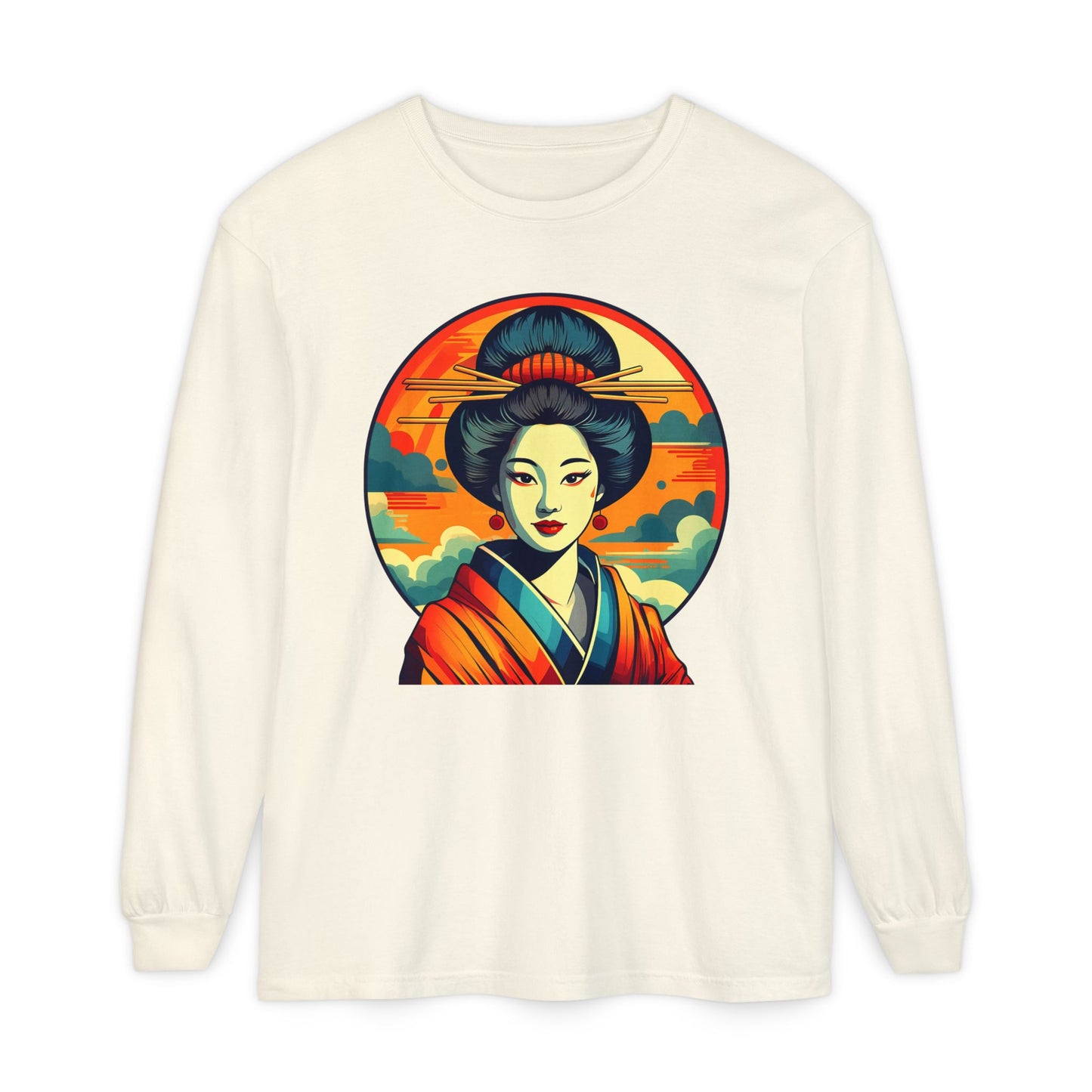 Geisha Long Sleeve T-Shirt