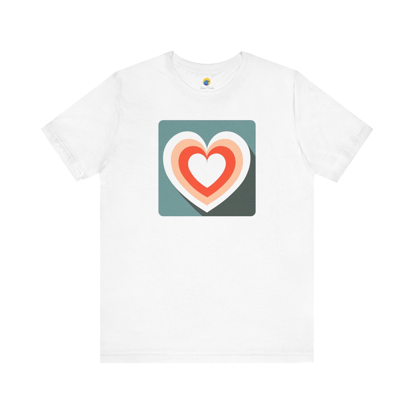 Graphic Heart Short Sleeve Tee
