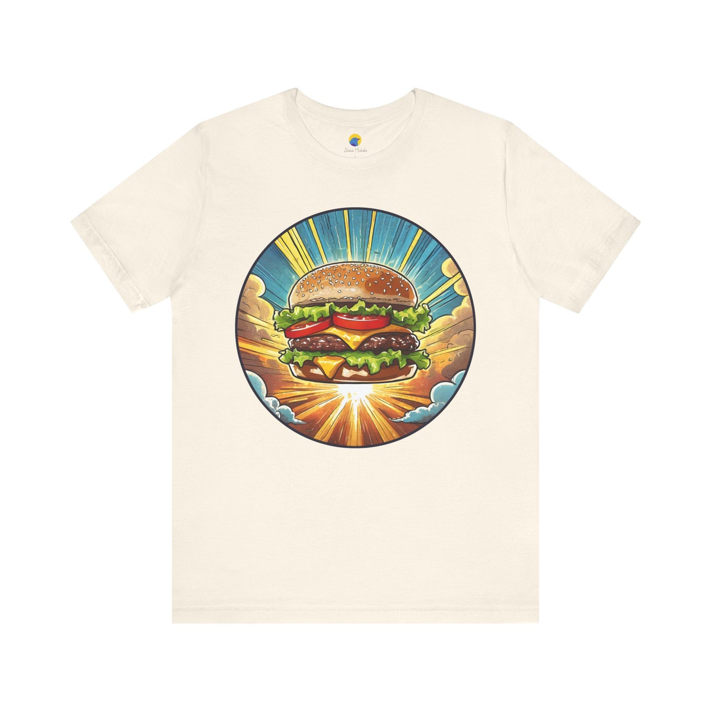 Heroic Hamburger Short Sleeve Tee