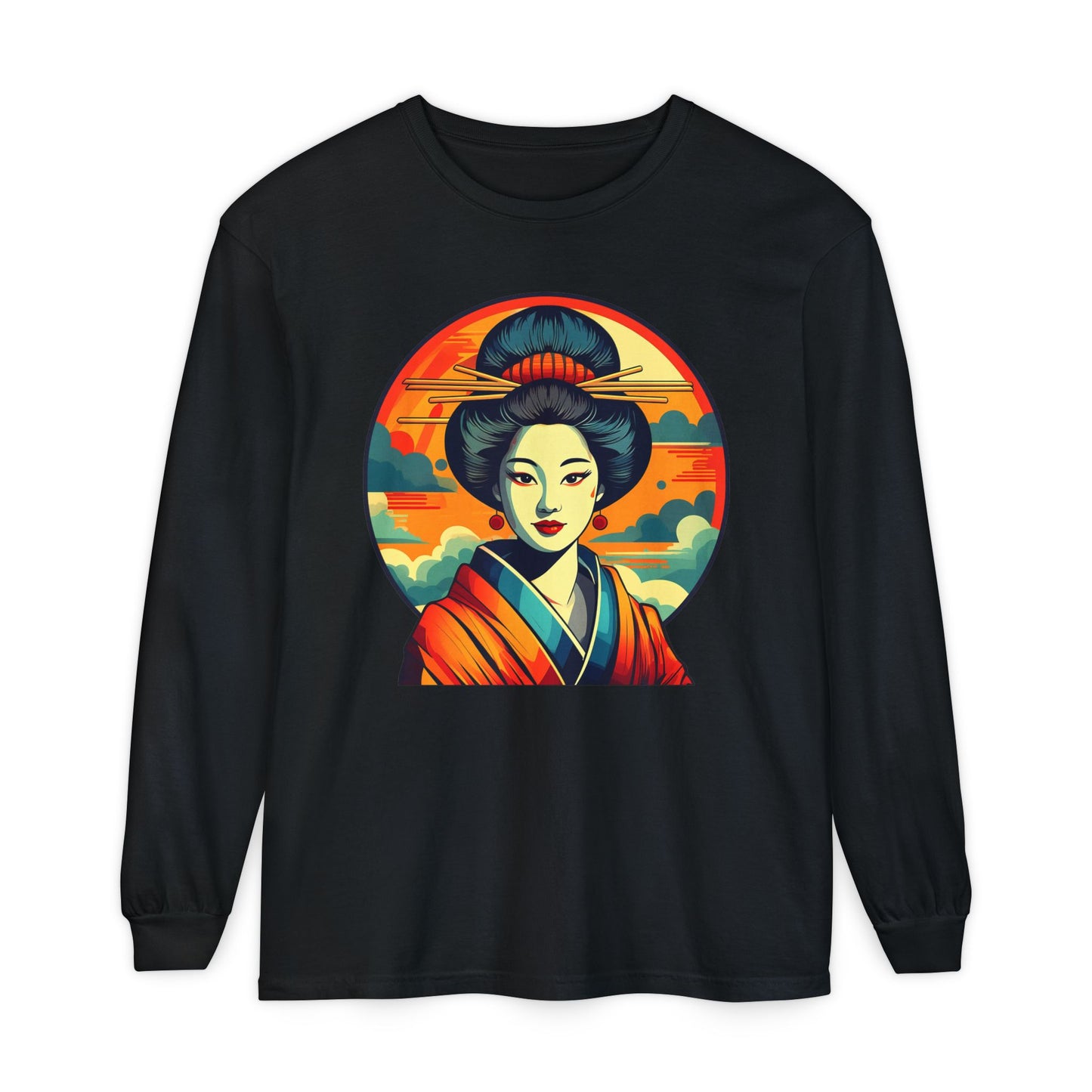 Geisha Long Sleeve T-Shirt