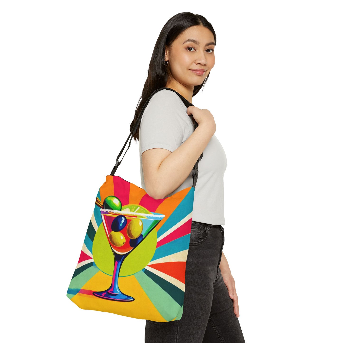 Martini Adjustable Tote Bag