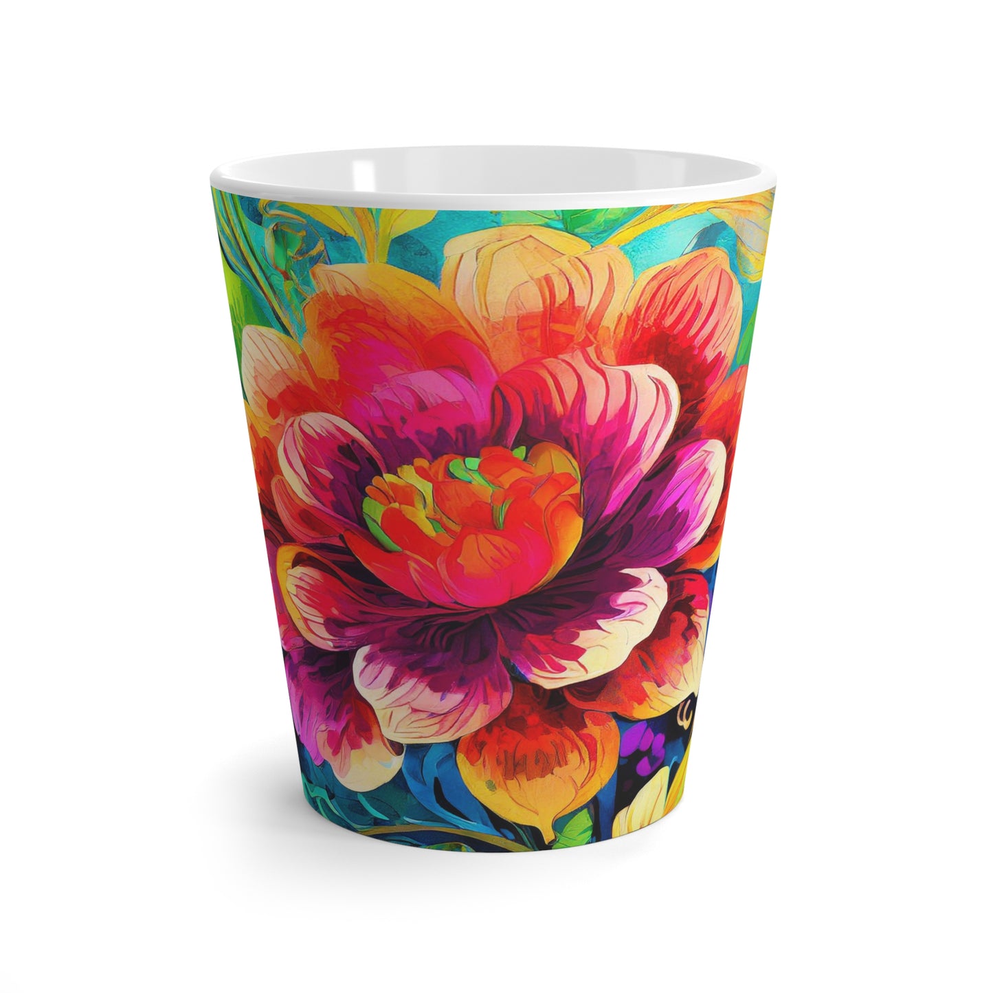 Fabulous Flower Latte Mug