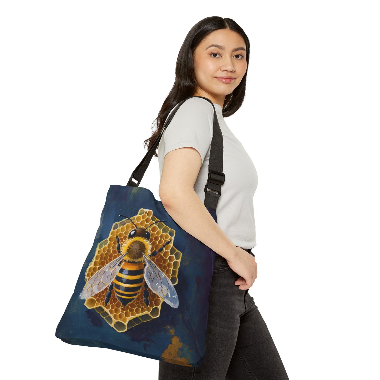 Bee Adjustable Tote Bag