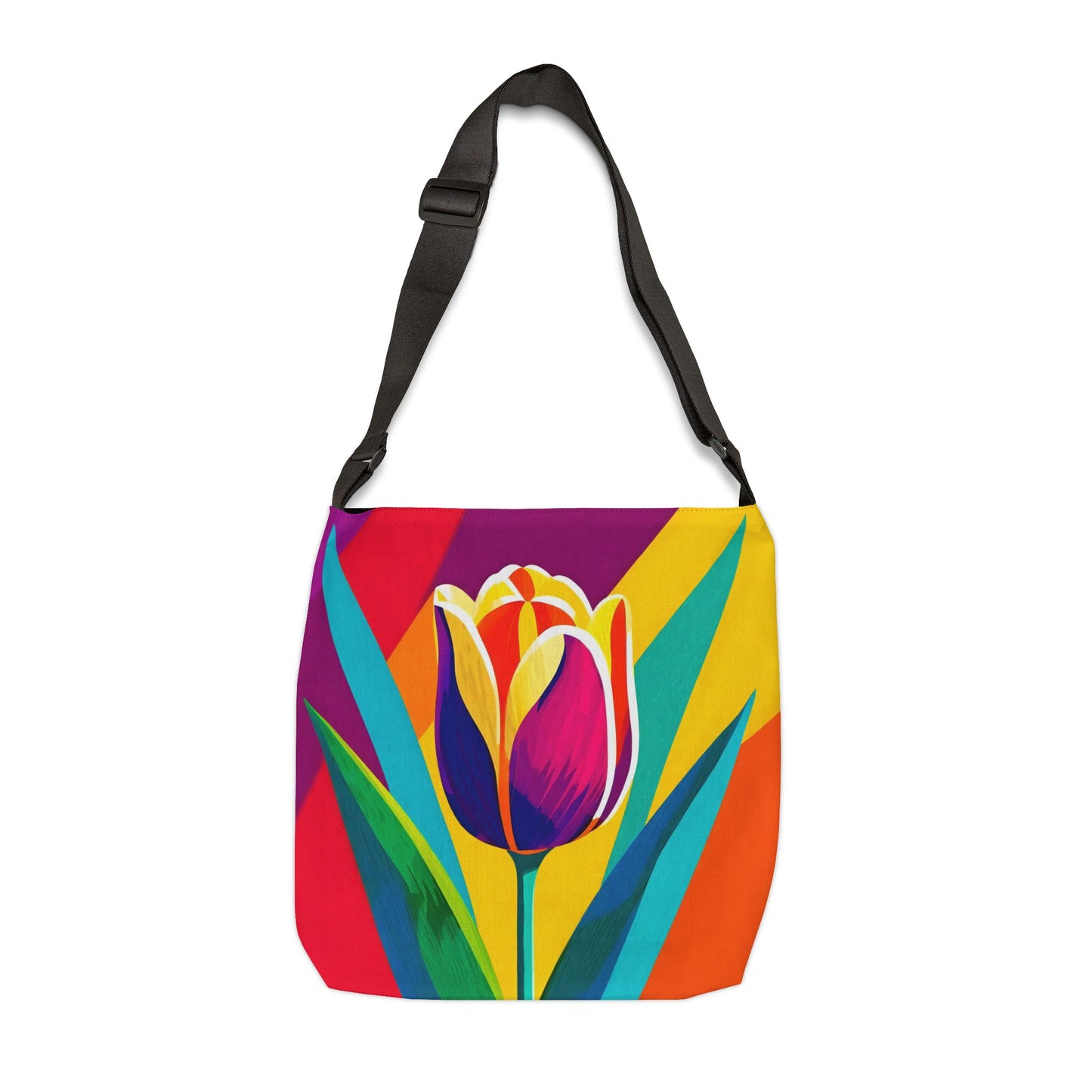 Deco Tulip Adjustable Tote Bag