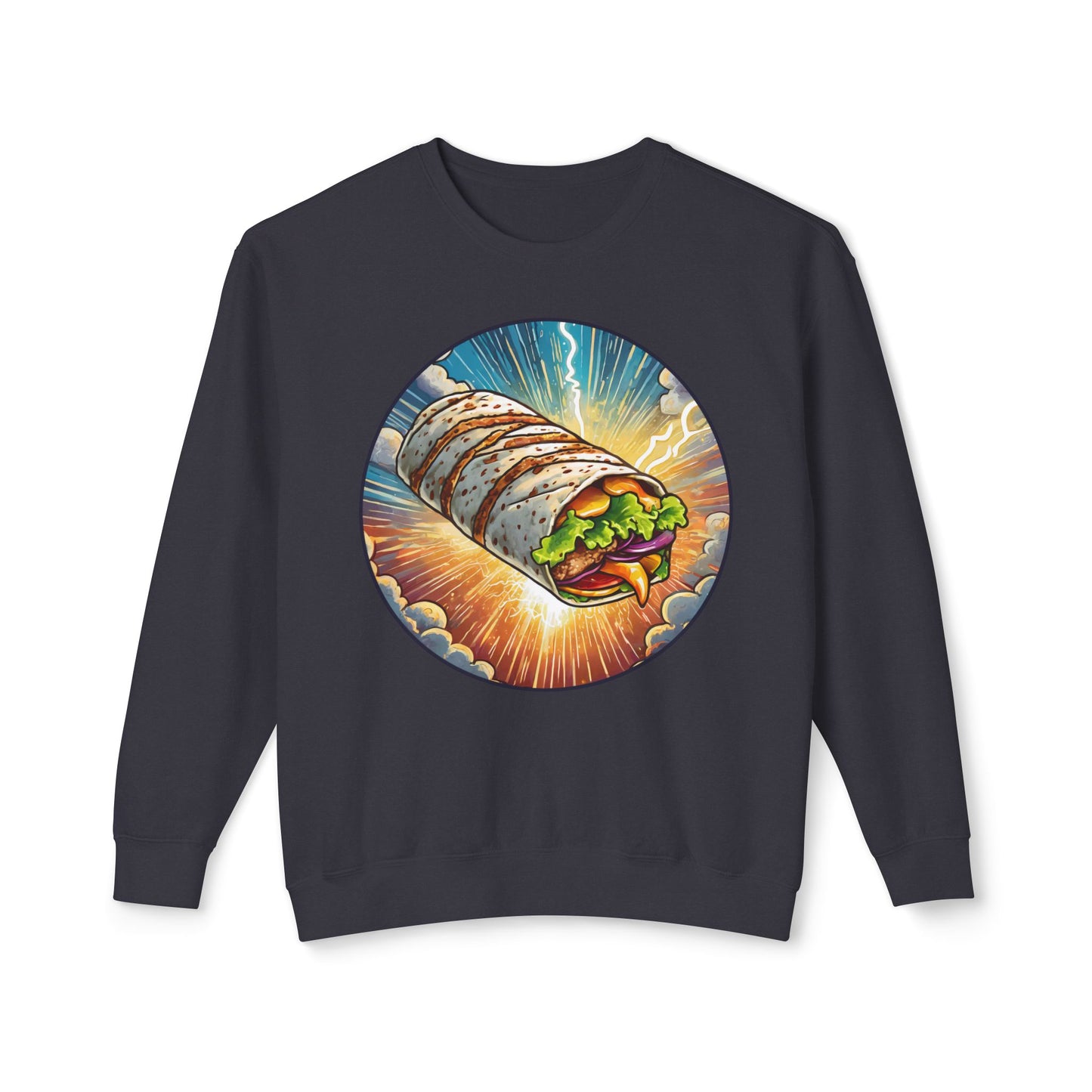 Junk Food Series: Heroic Burrito 100% Cotton Sweatshirt