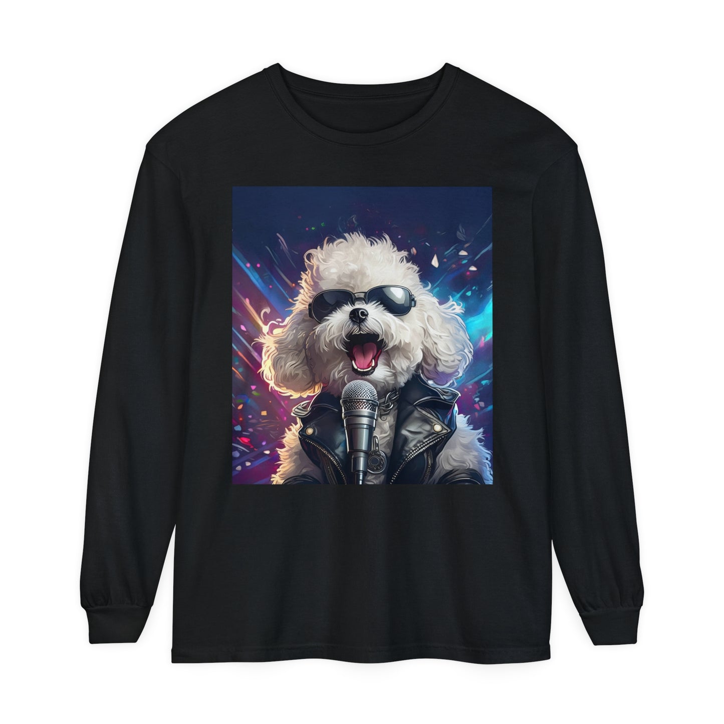 Dog Rockstar Long Sleeve Tee