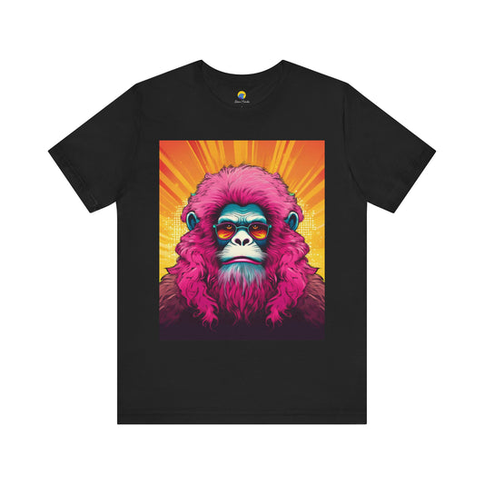 Pink Yeti Portrait Short Sleeve Tee