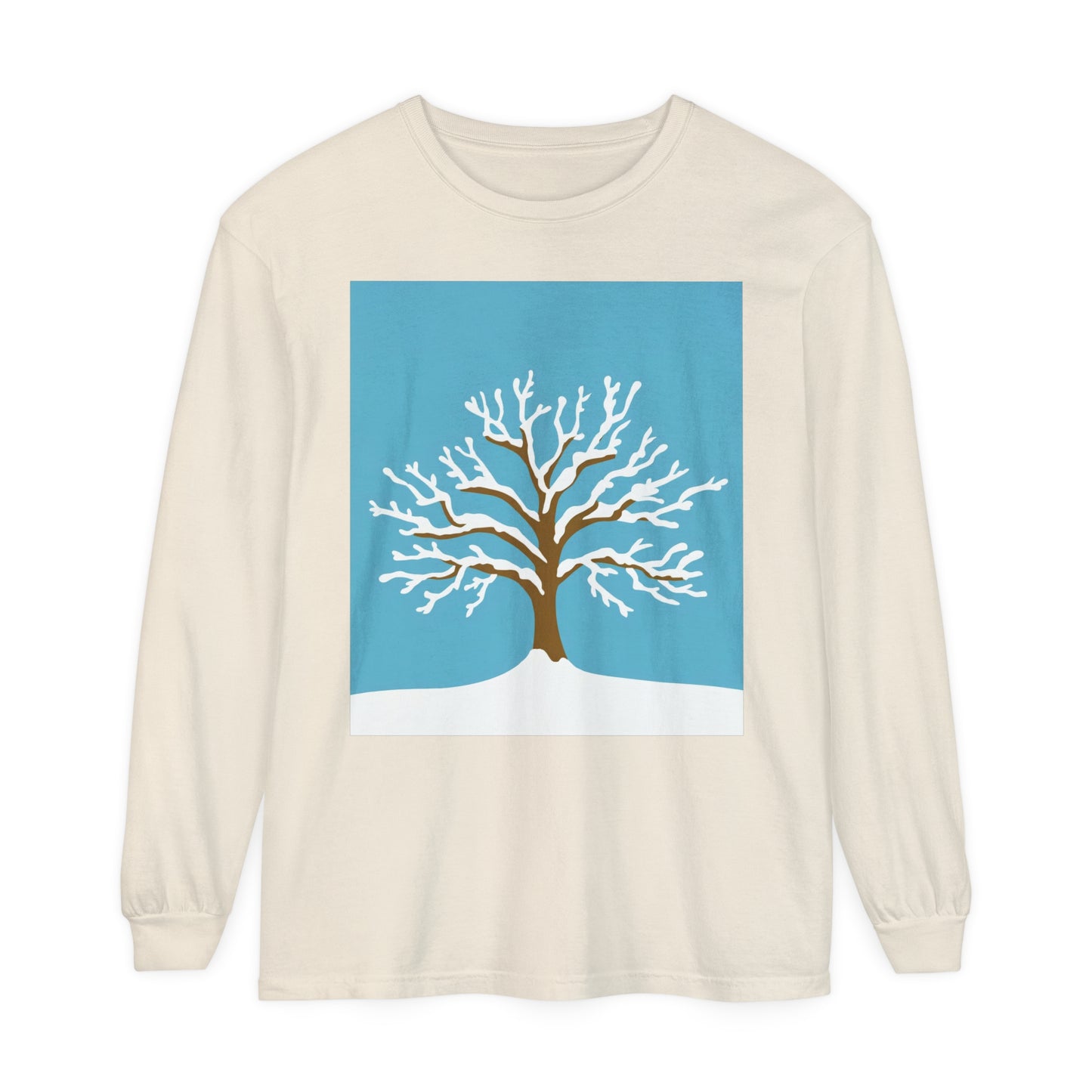 Snowy Tree Long Sleeve Tee