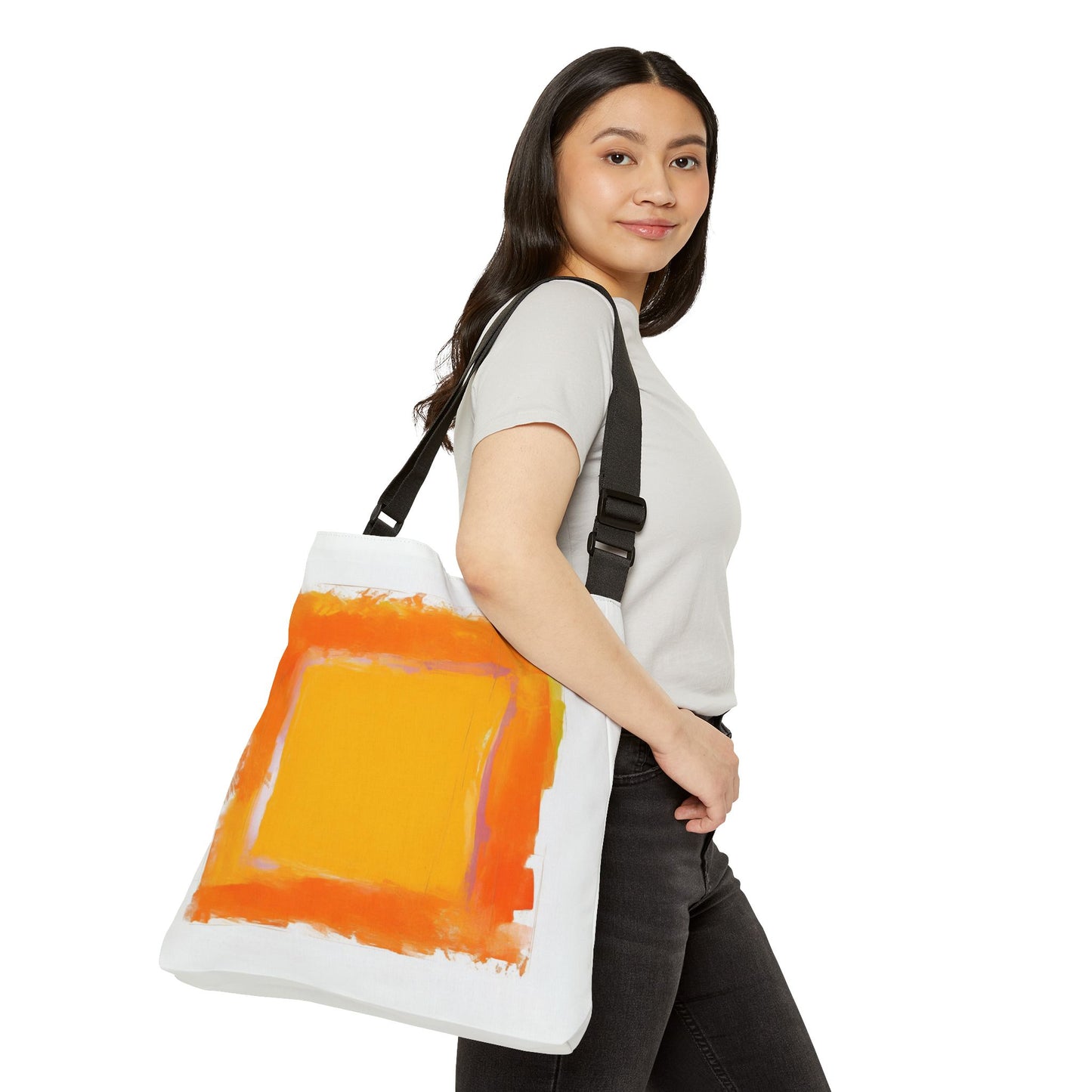 Abstract Adjustable Tote Bag