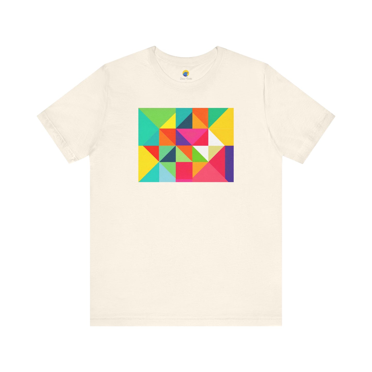 Modern Geometric Unisex Jersey Short Sleeve Tee