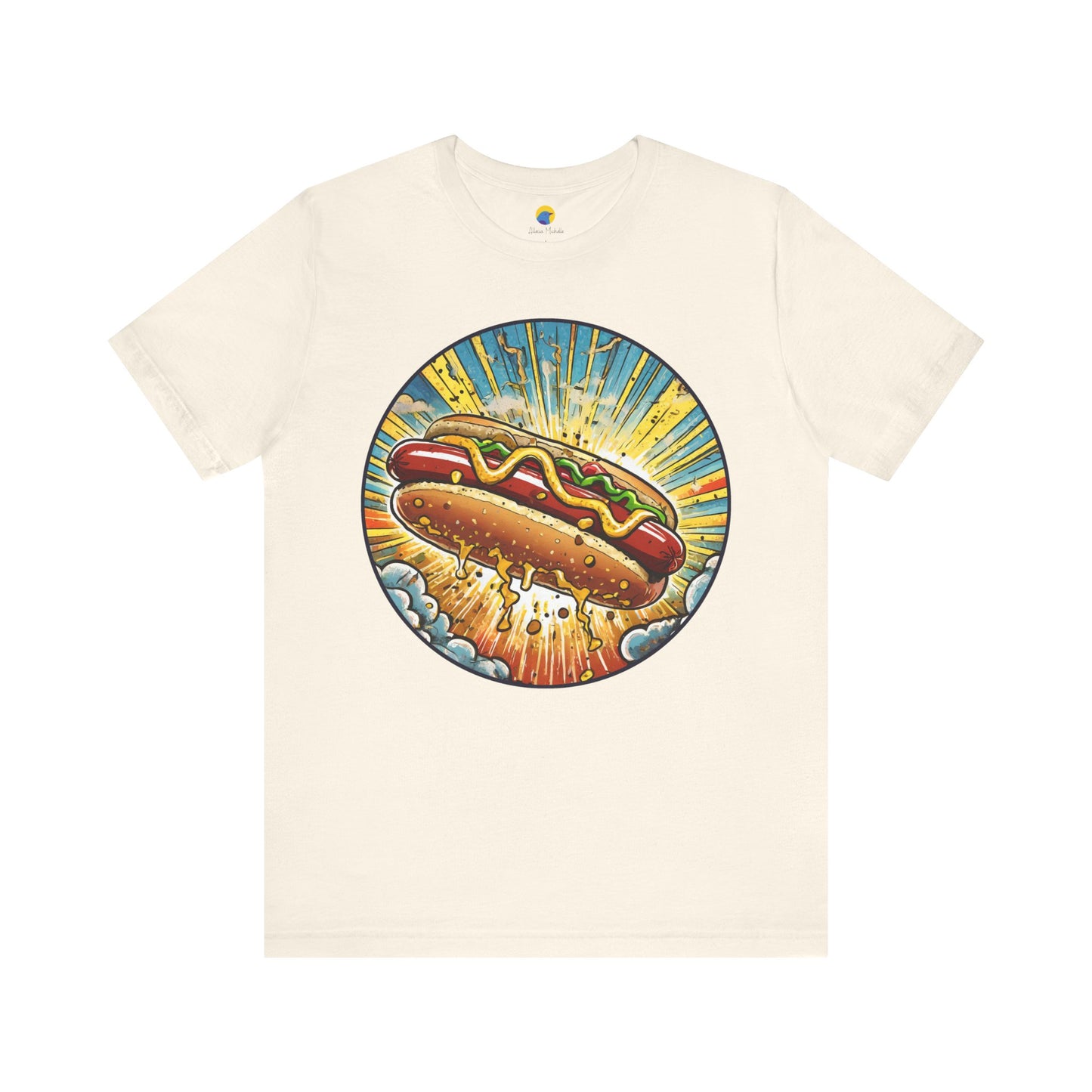Heroic Hot Dog Short Sleeve Tee