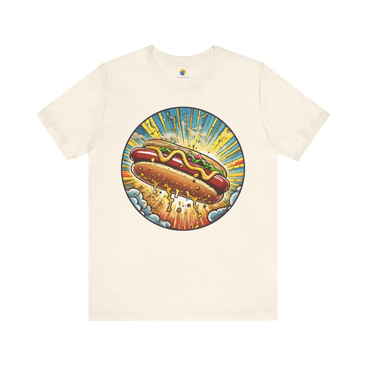 Heroic Hot Dog Short Sleeve Tee