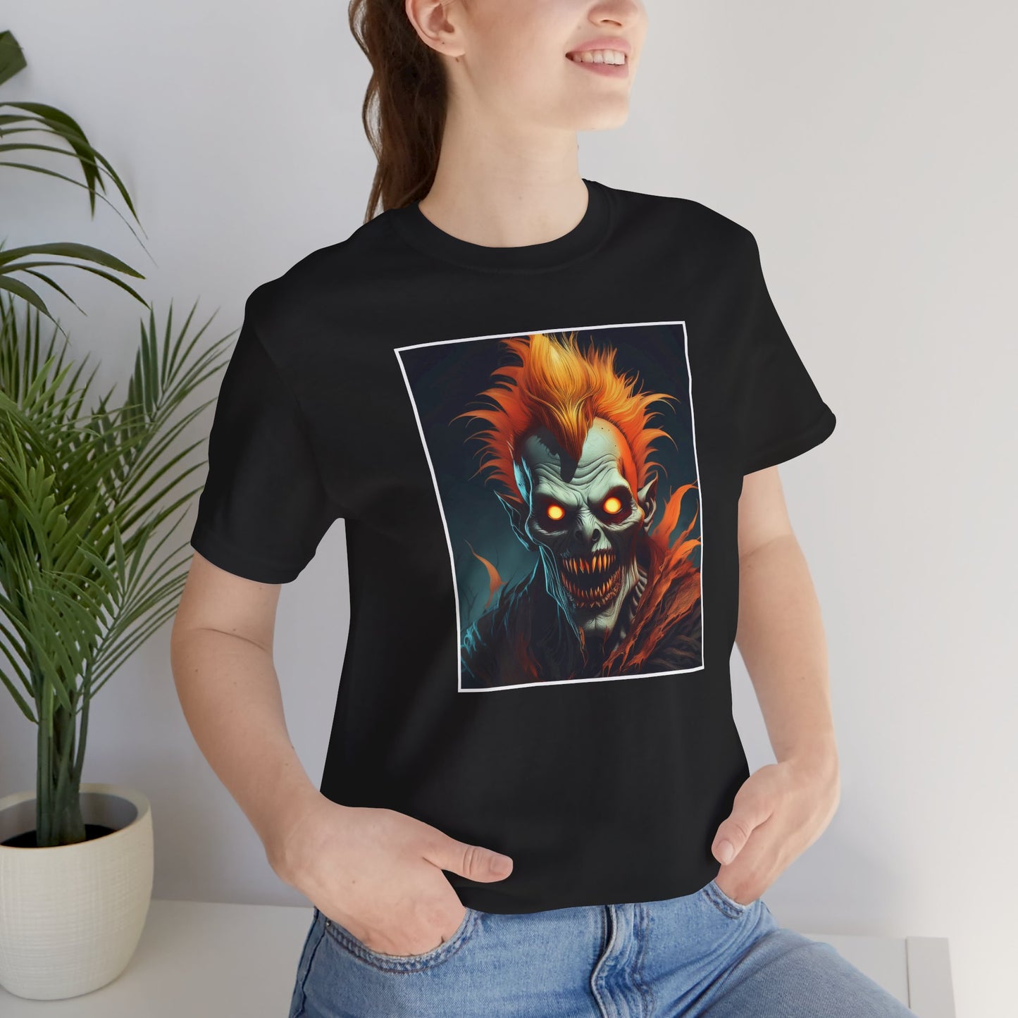 Laughing Ghoul Unisex Jersey Short Sleeve Tee