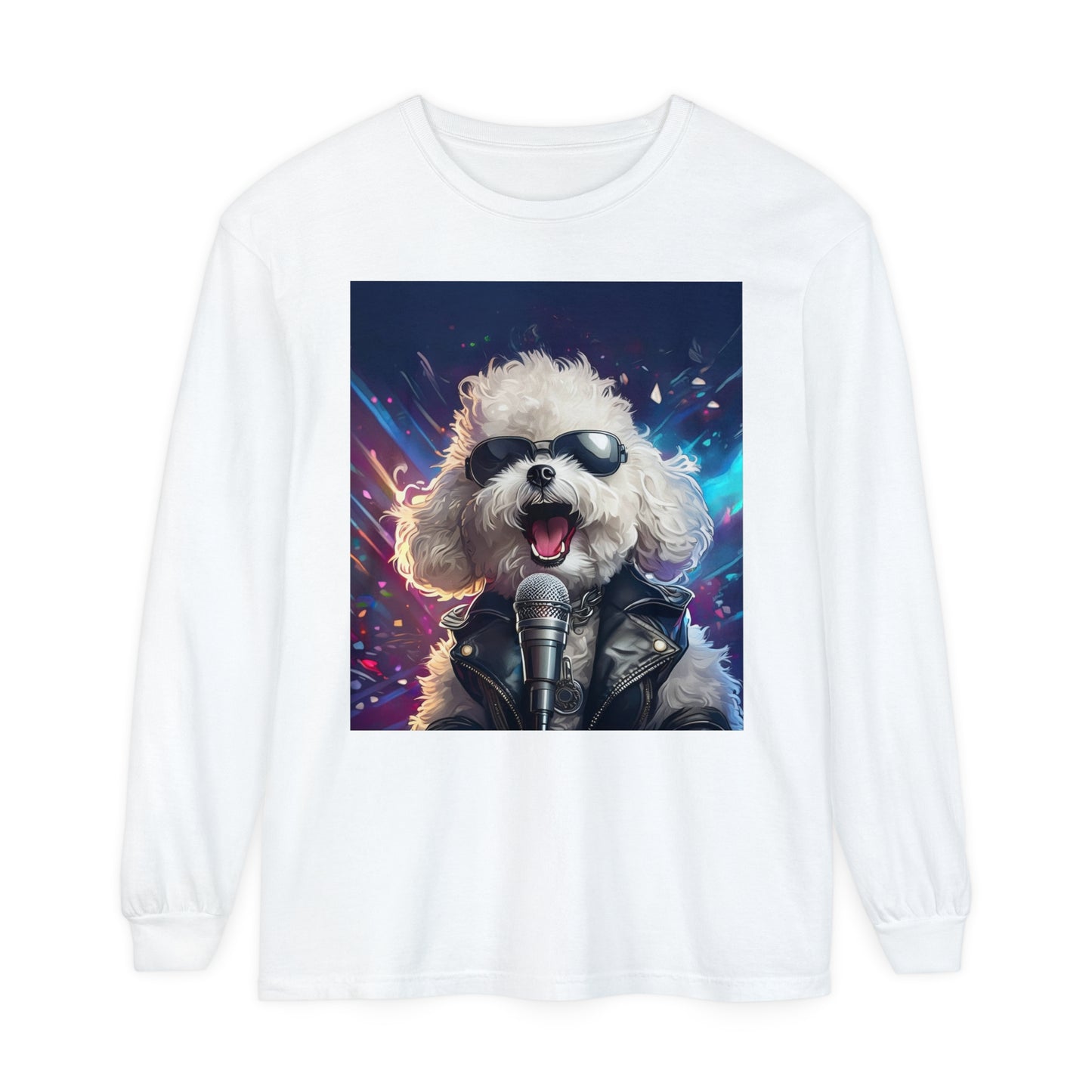 Dog Rockstar Long Sleeve Tee