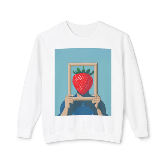 Surreal Strawberry 100% Cotton Sweatshirt