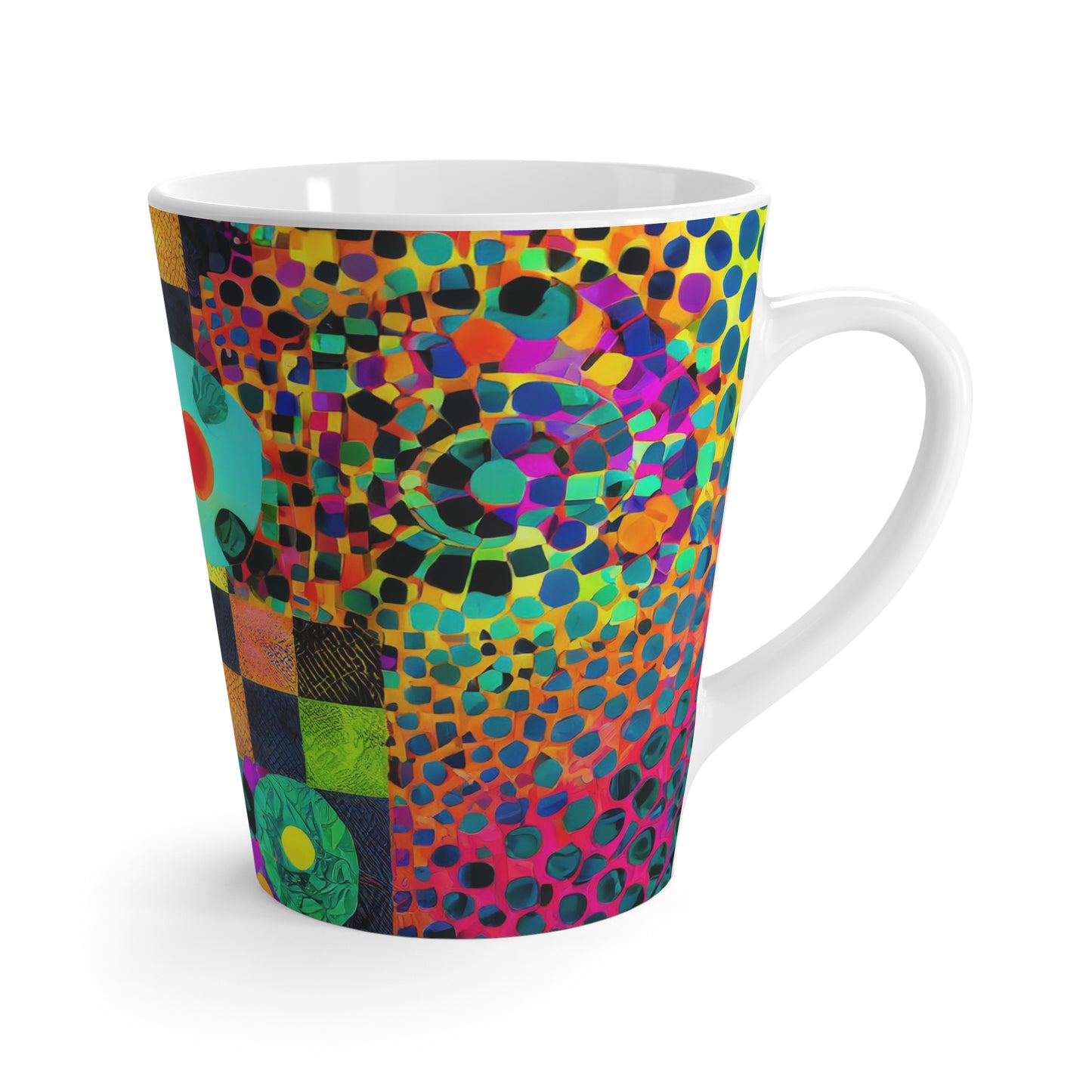 Abstract Art Latte Mug