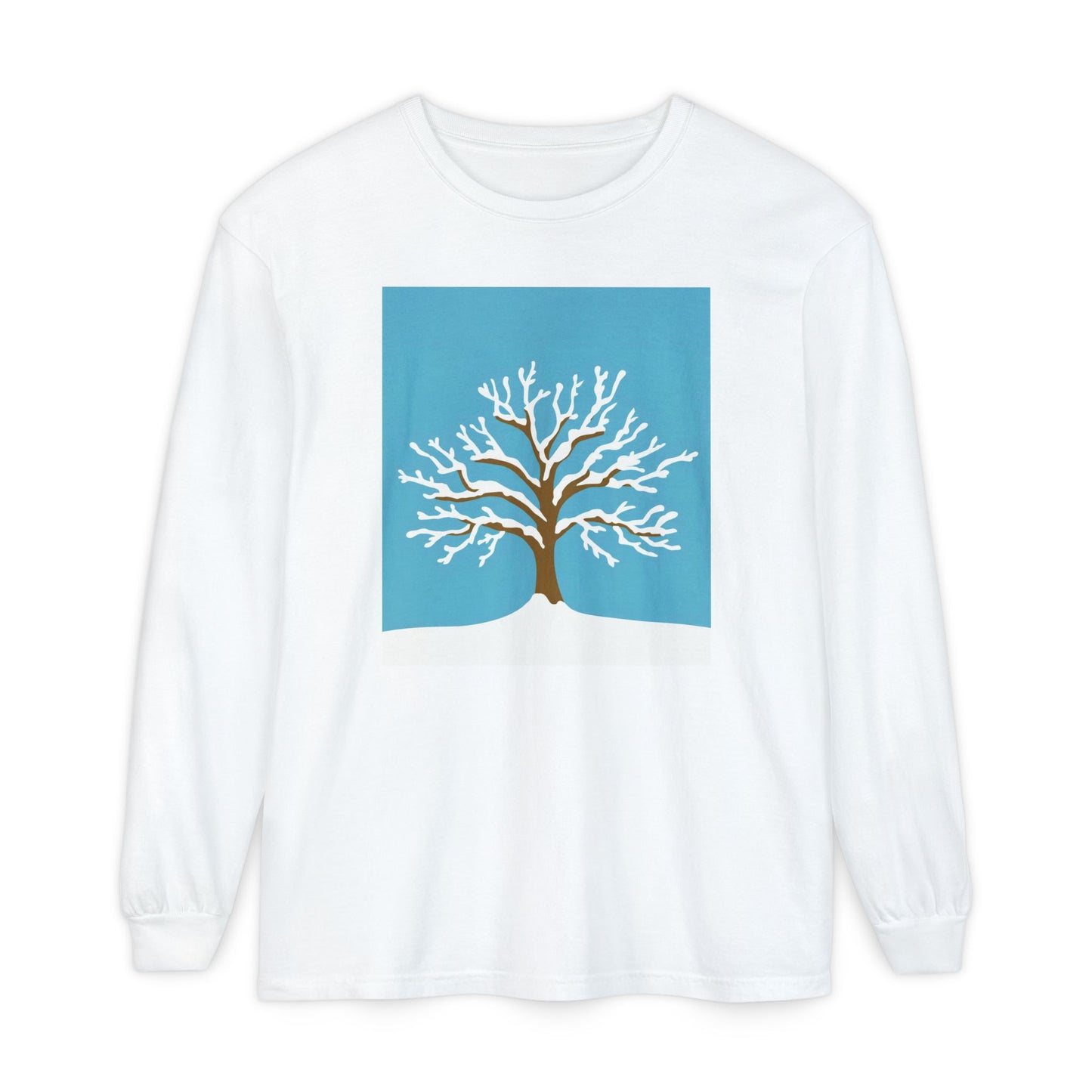 Snowy Tree Long Sleeve Tee