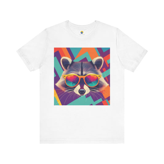 Cool Raccoon Short Sleeve Tee