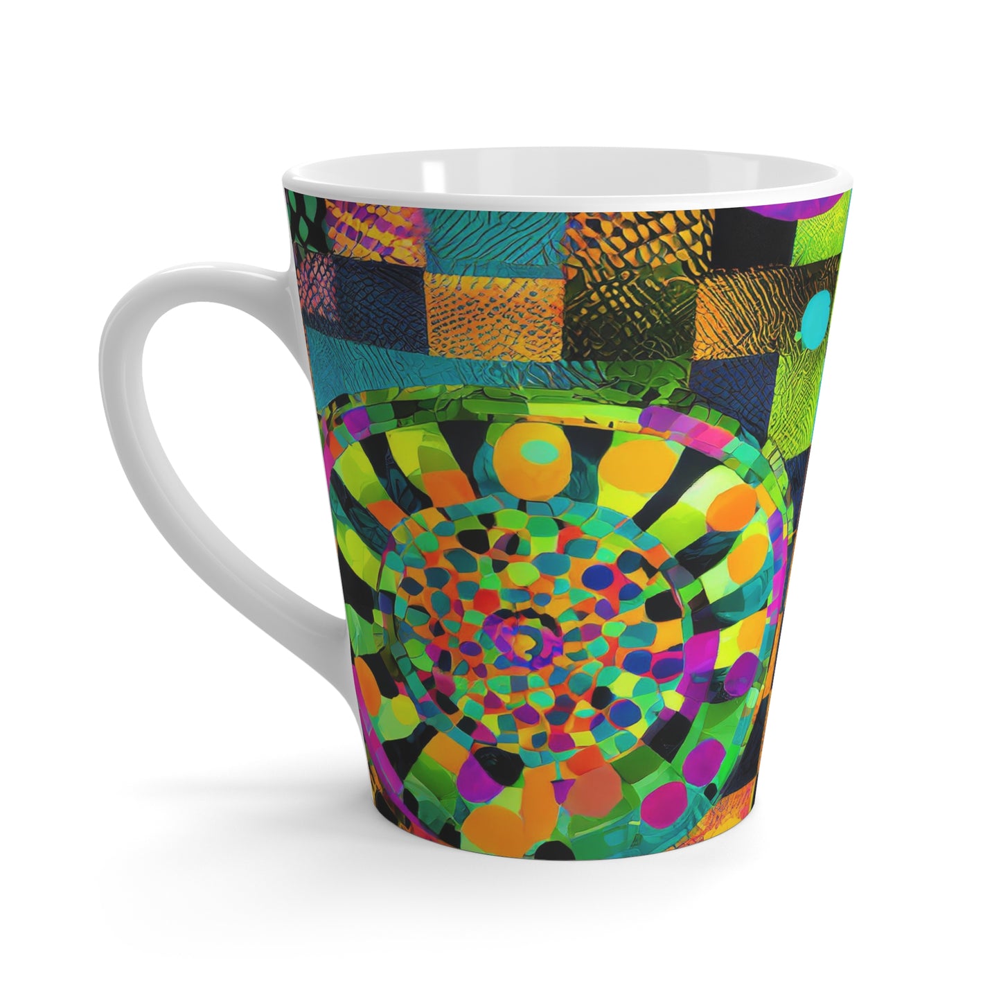 Abstract Art Latte Mug