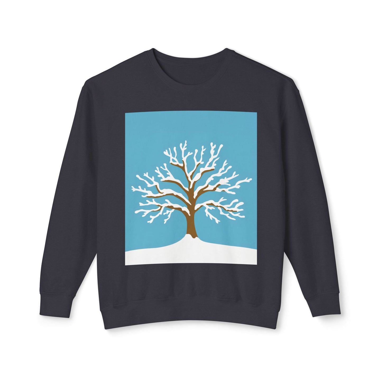 Snowy Tree 100% Cotton Sweatshirt