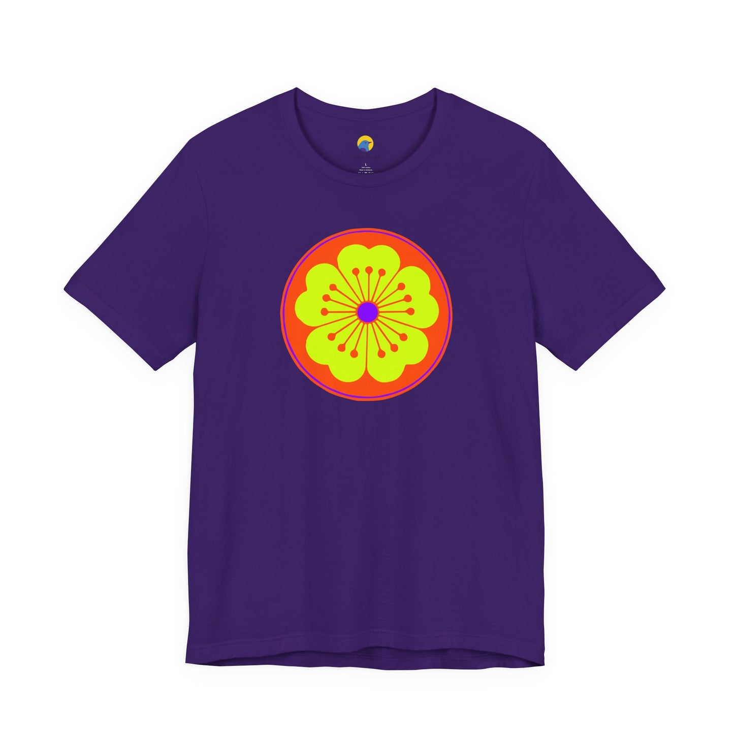 Japanese Plum Blossom T-Shirt | Traditional Ume Flower Tee | Bold Floral Graphic Shirt