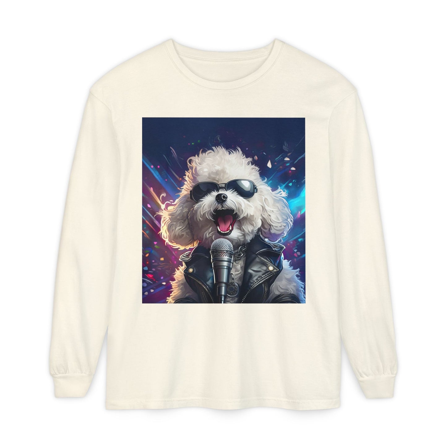 Dog Rockstar Long Sleeve Tee