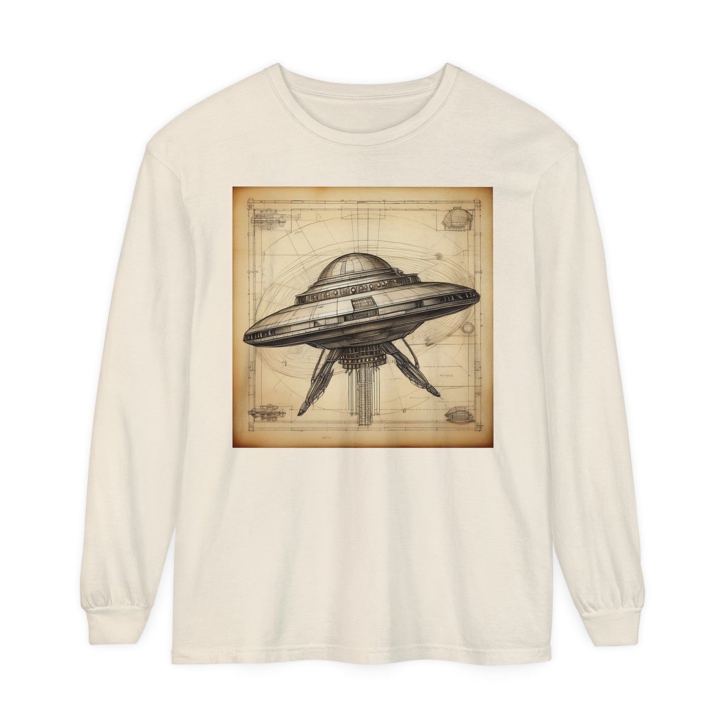 Flying Saucer Long Sleeve Tee