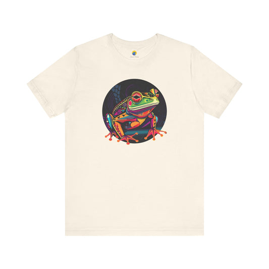 Colorful Frog Short Sleeve Tee