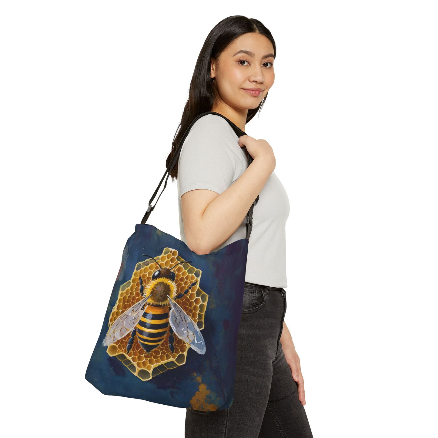 Bee Adjustable Tote Bag