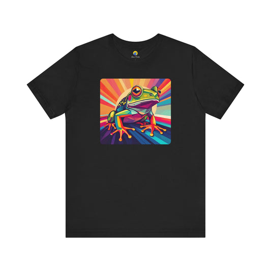 Disco Frog Unisex Jersey Short Sleeve Tee