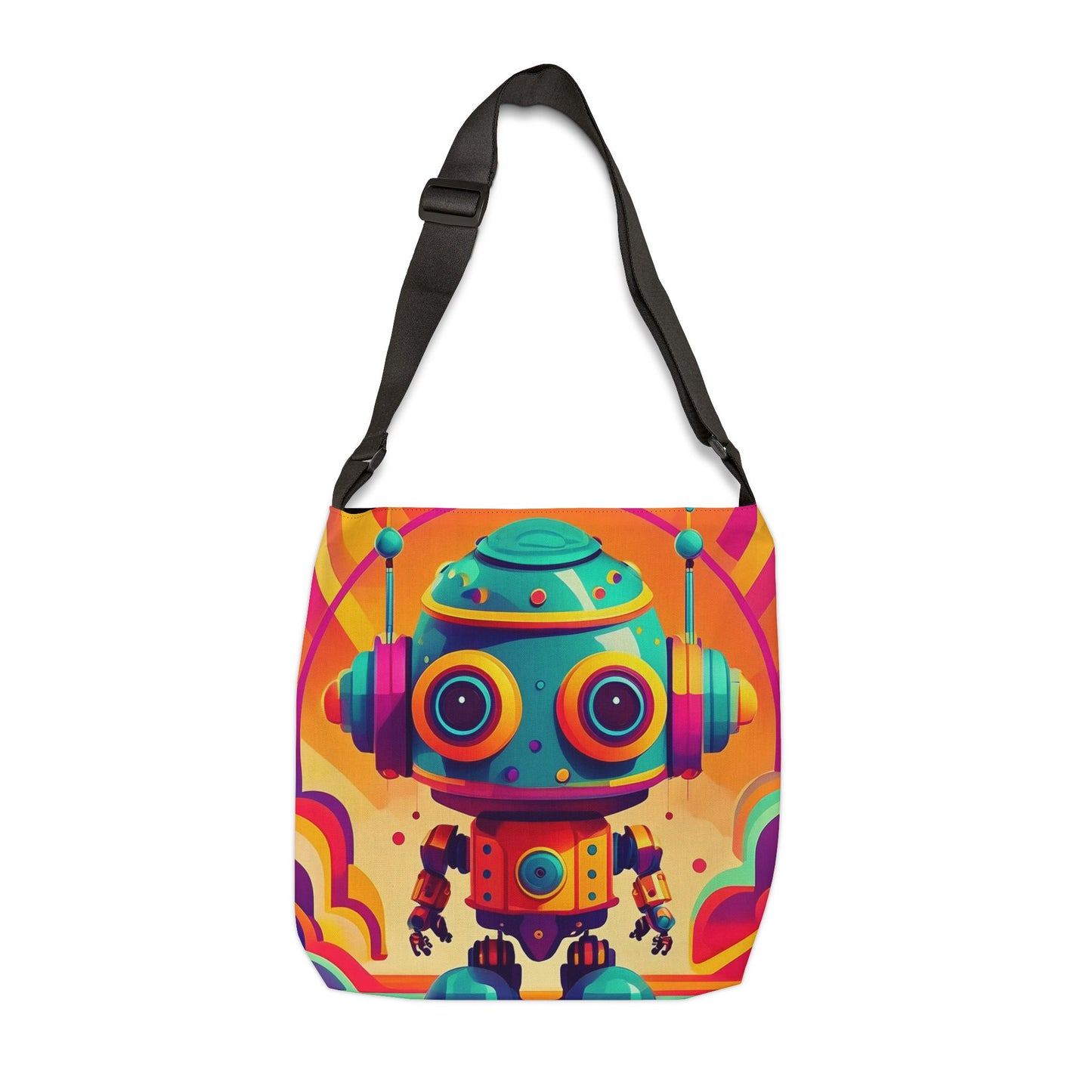 Robot Adjustable Tote Bag