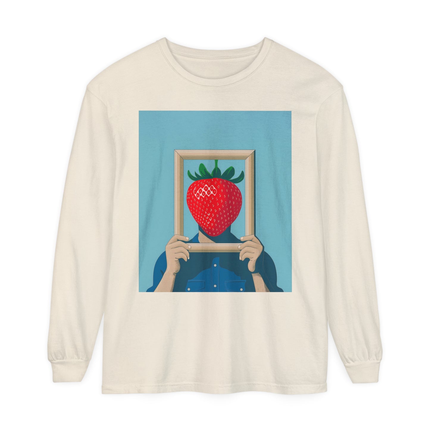 Surreal Strawberry Long Sleeve Tee