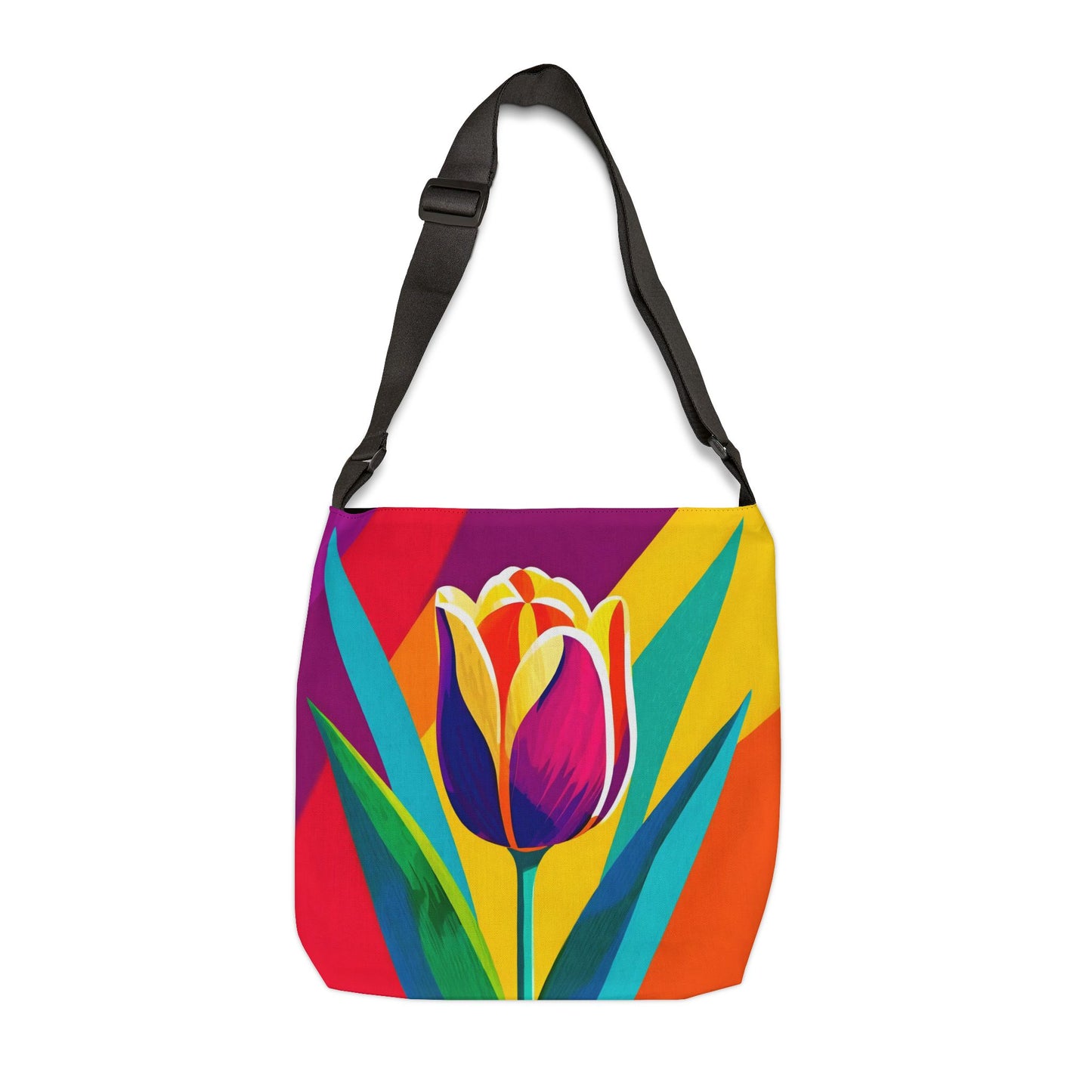 Deco Tulip Adjustable Tote Bag