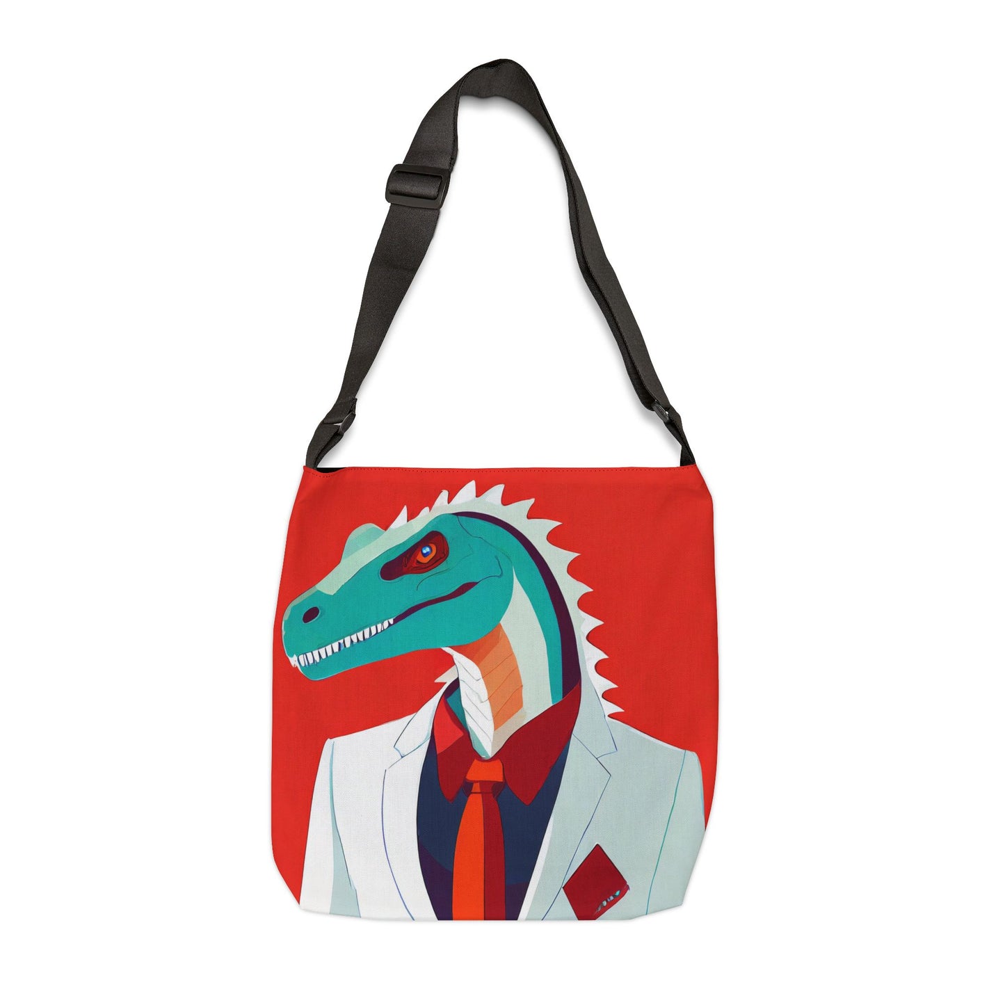 Dapper Dinosaur Adjustable Tote Bag