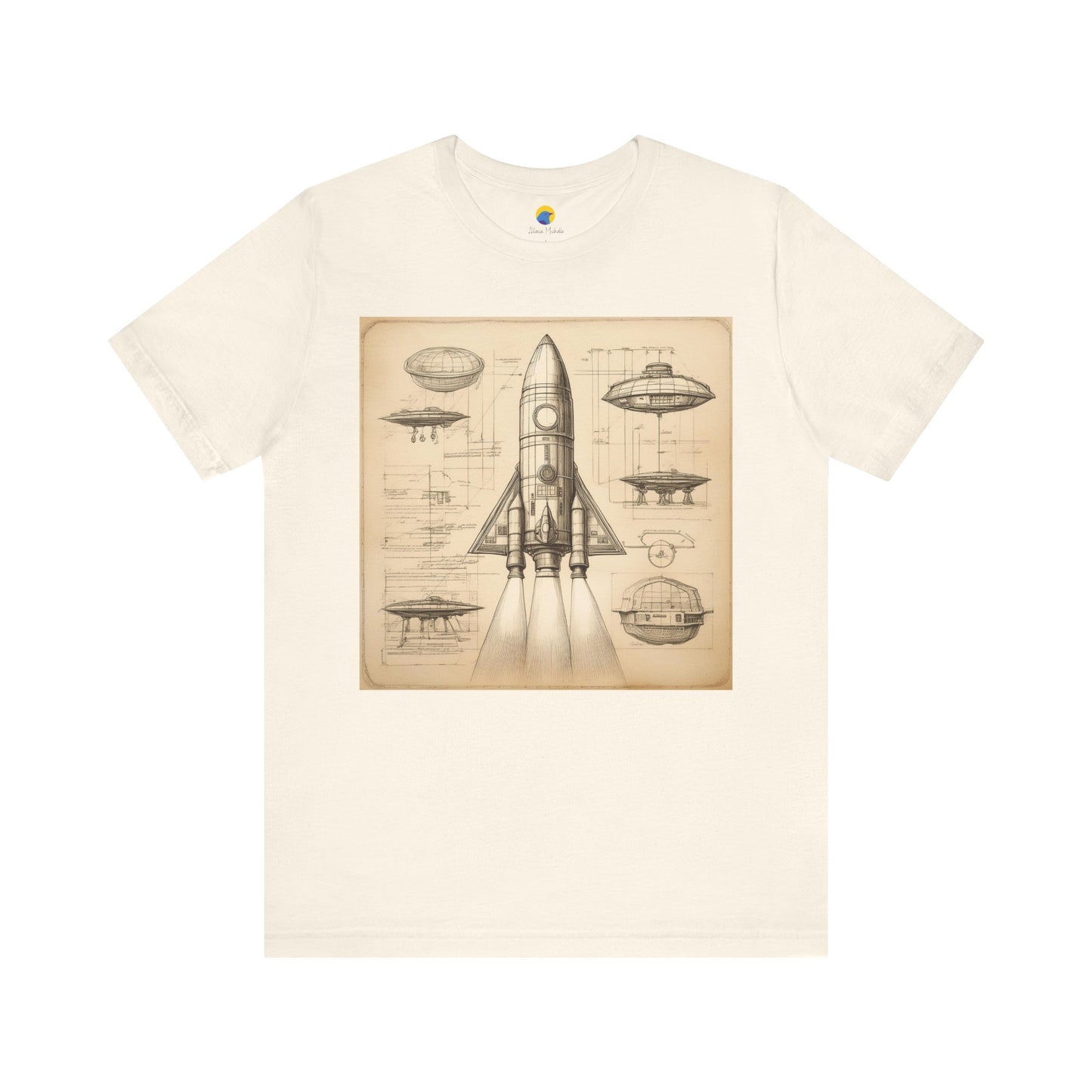 Retro Rocket Short Sleeve Tee