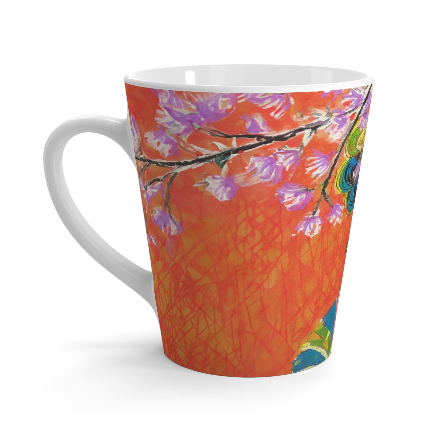 Colorful Geisha Latte Mug