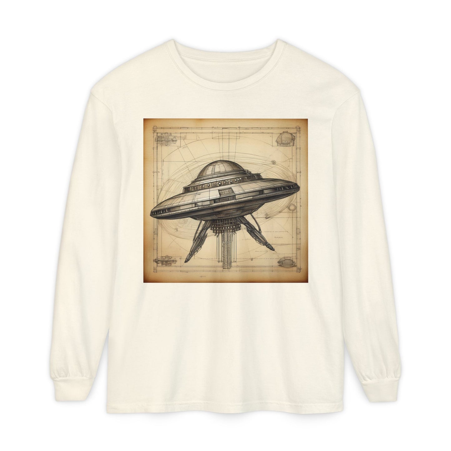 Flying Saucer Long Sleeve Tee