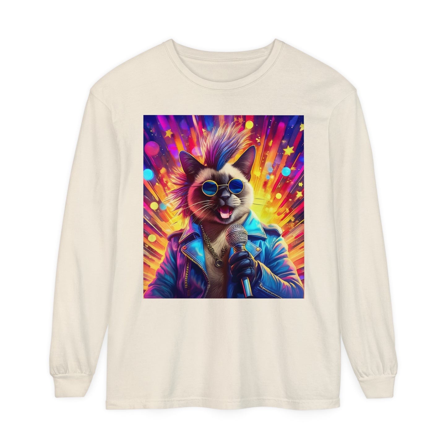 Rockin' Kitty Long Sleeve Tee